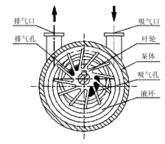 水環(huán)式真空泵工作原理